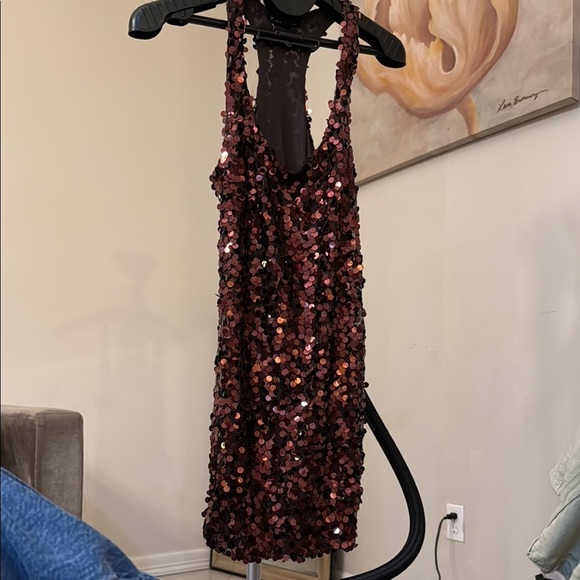 Dresses & Skirts - Sequin Sleeveless Dress